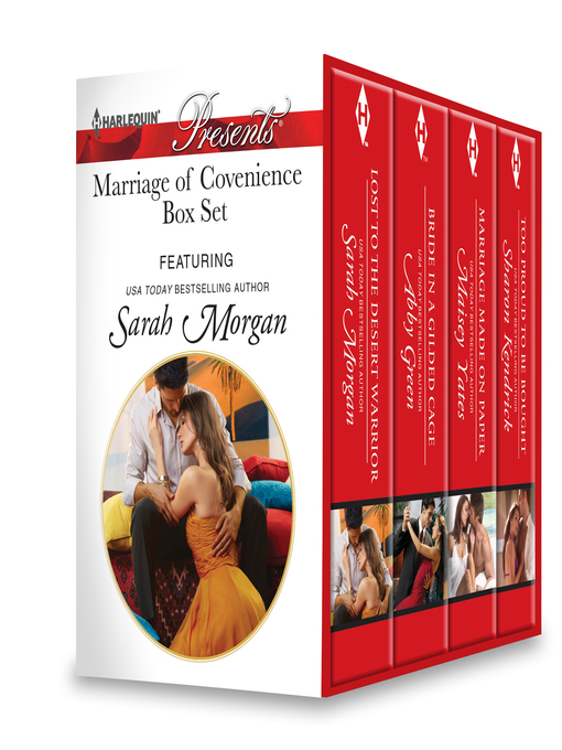 Title details for Marriage of Convenience Box Set: Bride in a Gilded Cage\Too Proud to Be Bought\Marriage Made on Paper\Too Proud to Be Bought by Sarah Morgan - Available